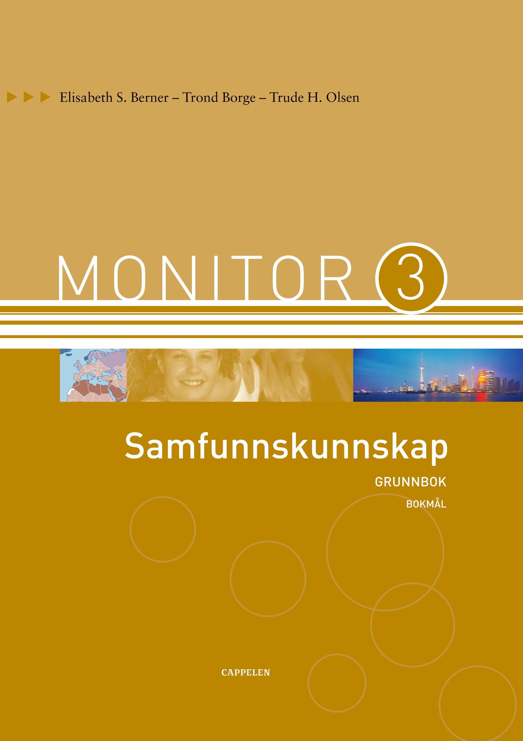 Forsidebilde av Monitor 3 : samfunnskunnskap : grunnbok