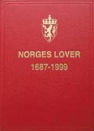 Norges lover : 1687-1999