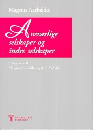 Ansvarlige selskaper og indre selskaper
