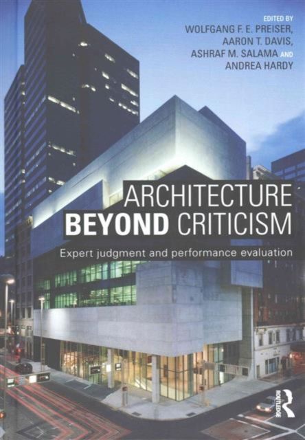 Forsidebilde av Architecture Beyond Criticism : Expert Judgment and Performance Evaluation