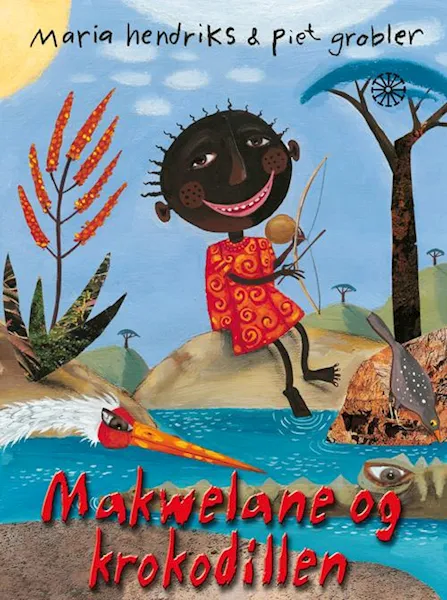 Forsidebilde av Makwelane og krokodillen