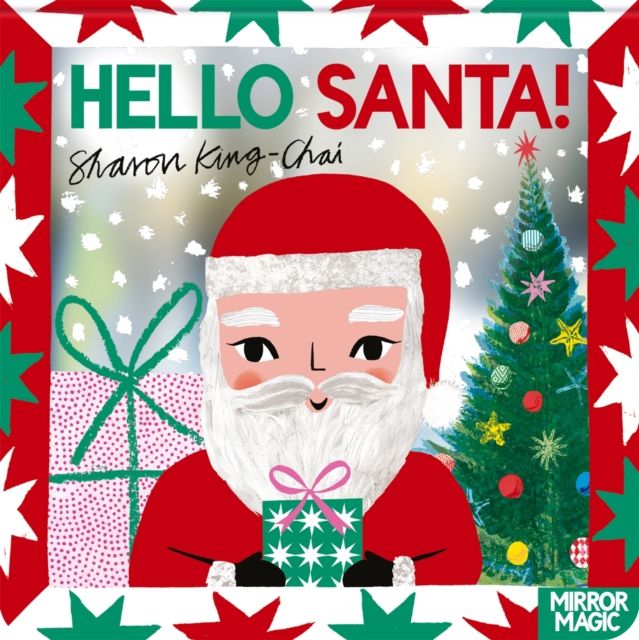 Hello Santa! : A Christmas search-and-find mirror book