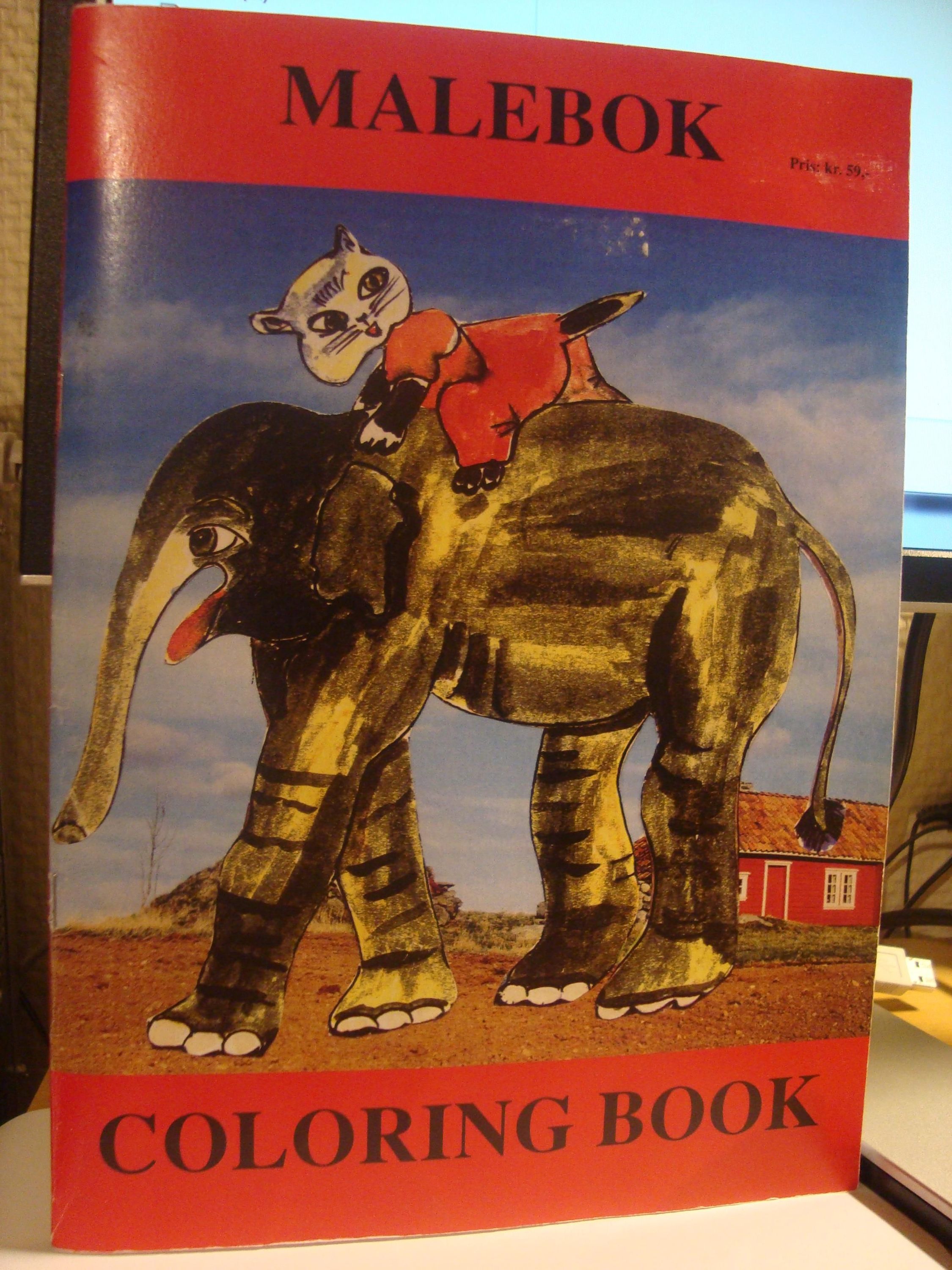 Malebok : coloring book