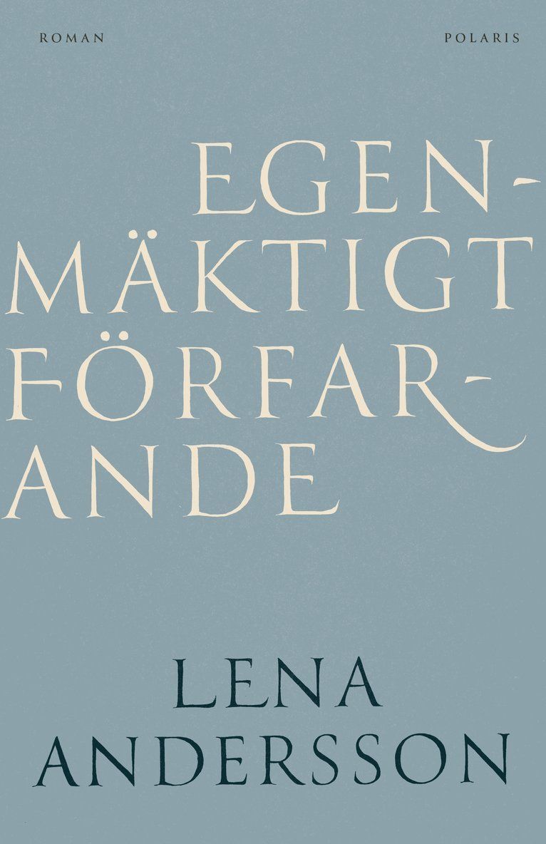 Egenmäktig förfararnde : roman