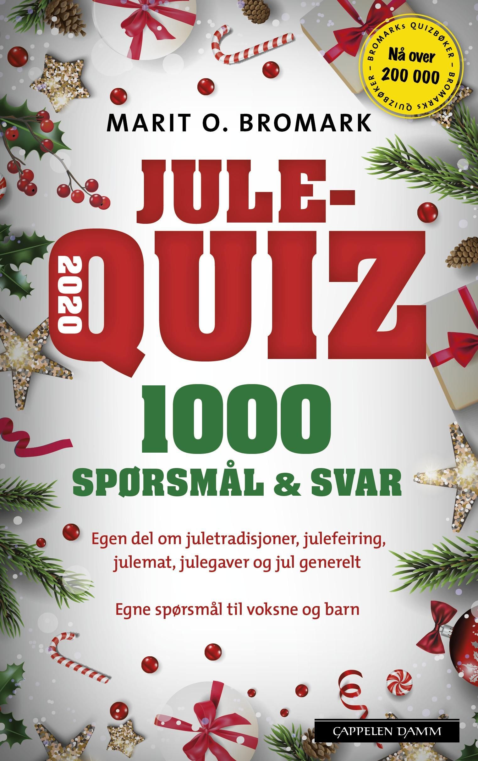 Julequiz 2020 : 1000 spørsmål & svar