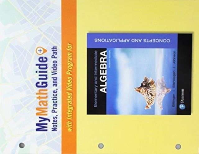 Forsidebilde av MyMathGuide for Elementary and Intermediate Algebra : Concepts and Applications