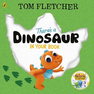 There's a dinosaur in your book