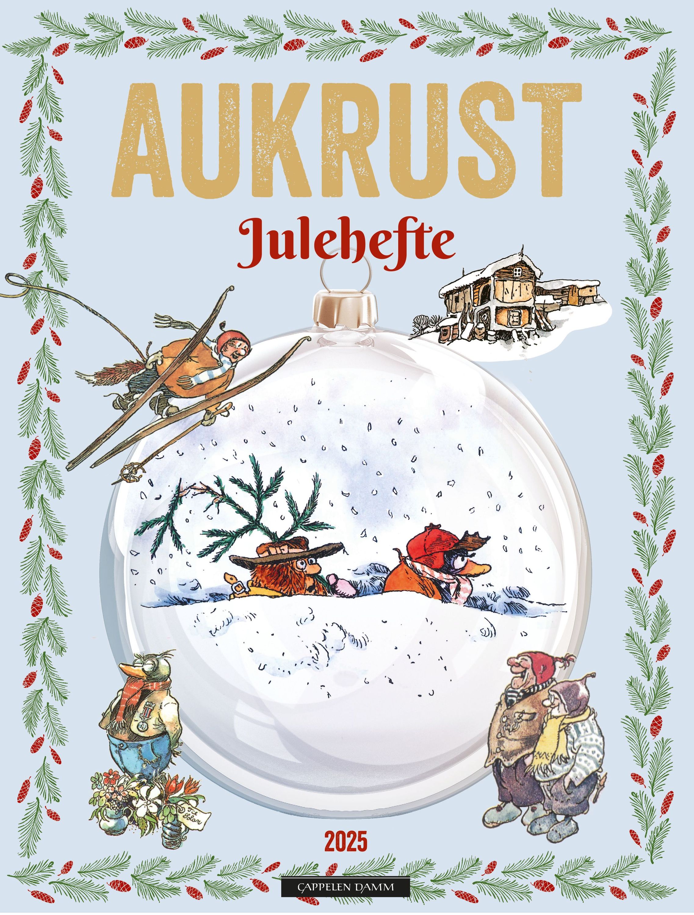 Forsidebilde av Kjell Aukrust julehefte 2025