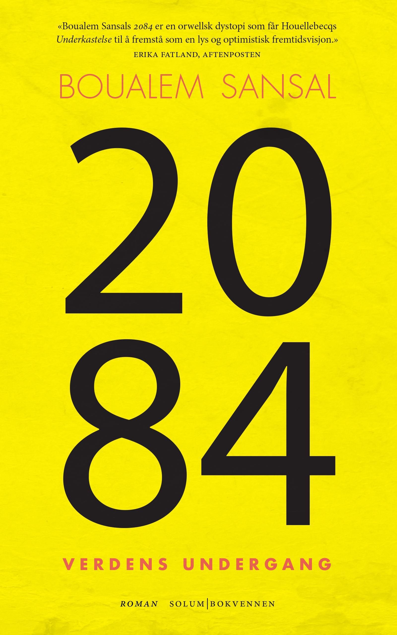 2084 : verdens undergang : roman