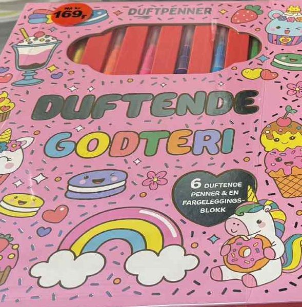 Duftende godteri med oppskrifter og godluktpenner