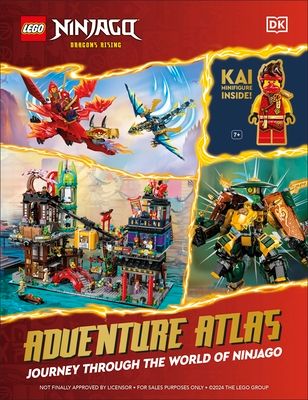 LEGO Ninjago Dragons Rising Adventure Atlas : Journey Through the World of Ninjago