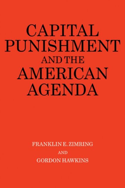 Capital Punishment and the American Agenda