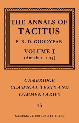 The Annals of Tacitus: Volume 1, Annals 1.1-54