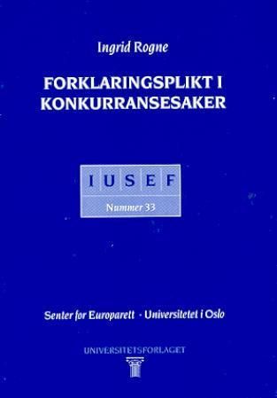 Forklaringsplikt i konkurransesaker