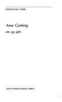 Forsidebilde av Arne Garborg om seg sjølv