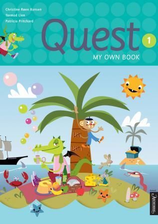 Quest 1 : my own book : store bokstavar