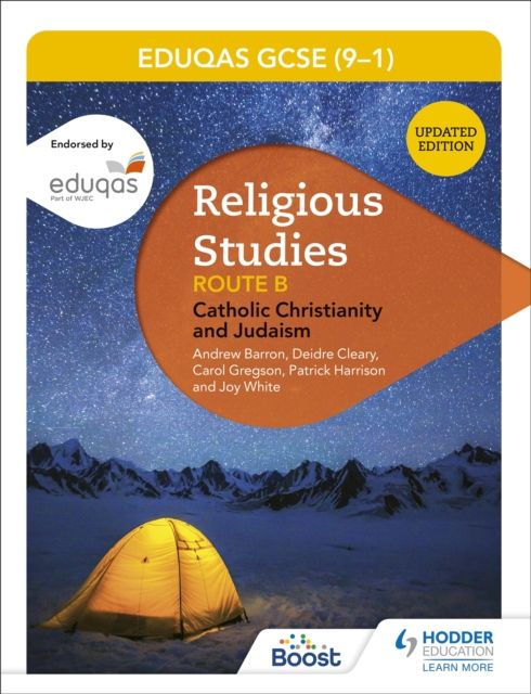 Forsidebilde av Eduqas GCSE (9-1) Religious Studies Route B: Catholic Christianity and Judaism (2022 updated edition)