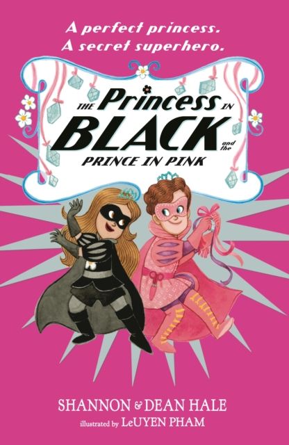 The princess in black and the prince in pink