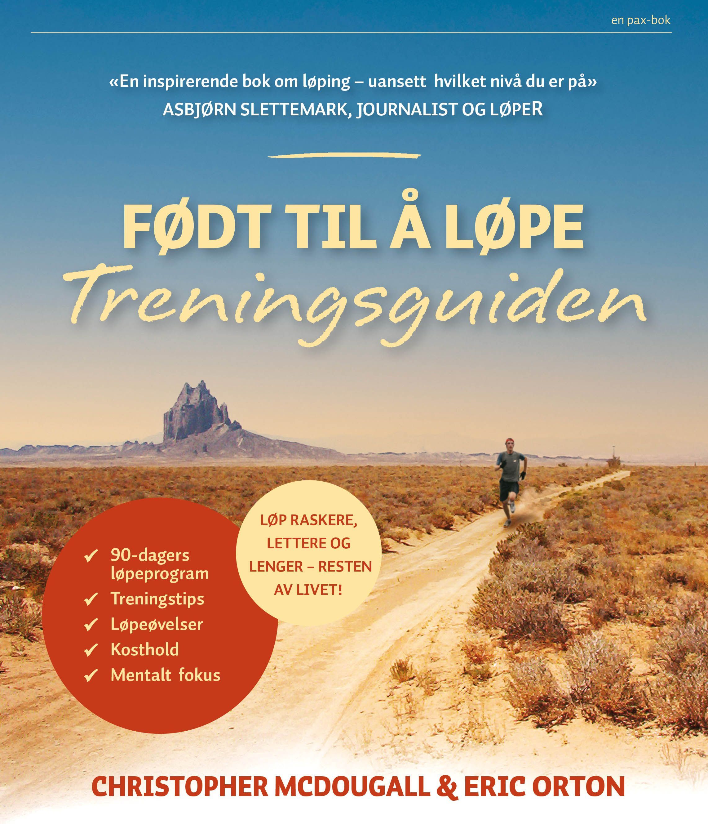 Født til å løpe : treningsguiden