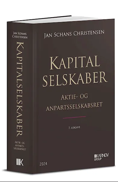 Forsidebilde av Kapitalselskaber - Aktie- og anpartsselskabsret
