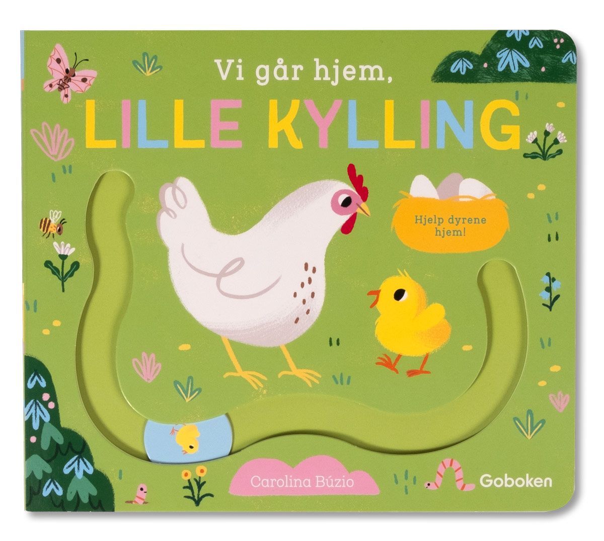 Vi går hjem, lille kylling : hjelp dyrene hjem