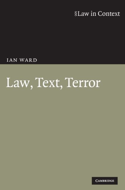 Law, Text, Terror