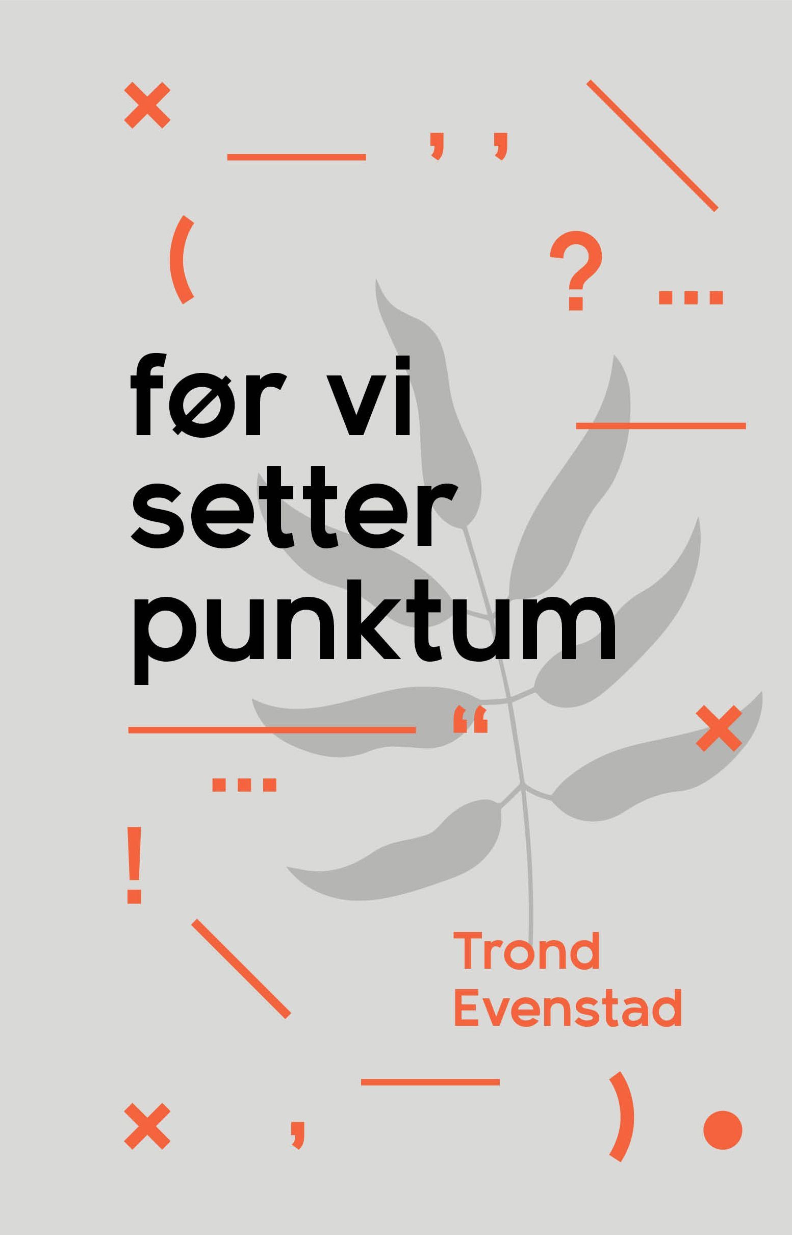 Forsidebilde av Før vi setter punktum