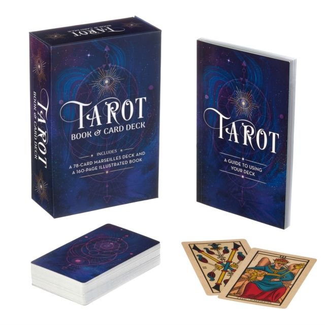 Tarot Book & Card Deck : Includes a 78-Card Marseilles Deck and a 160-Page Illustrated Book