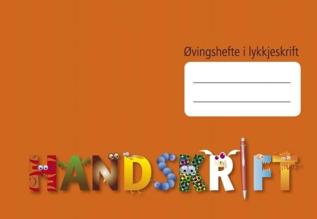 Øvingshefte i lykkjeskrift : handskrift : ti like hefter