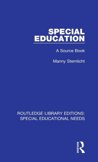 Special Education : A Source Book