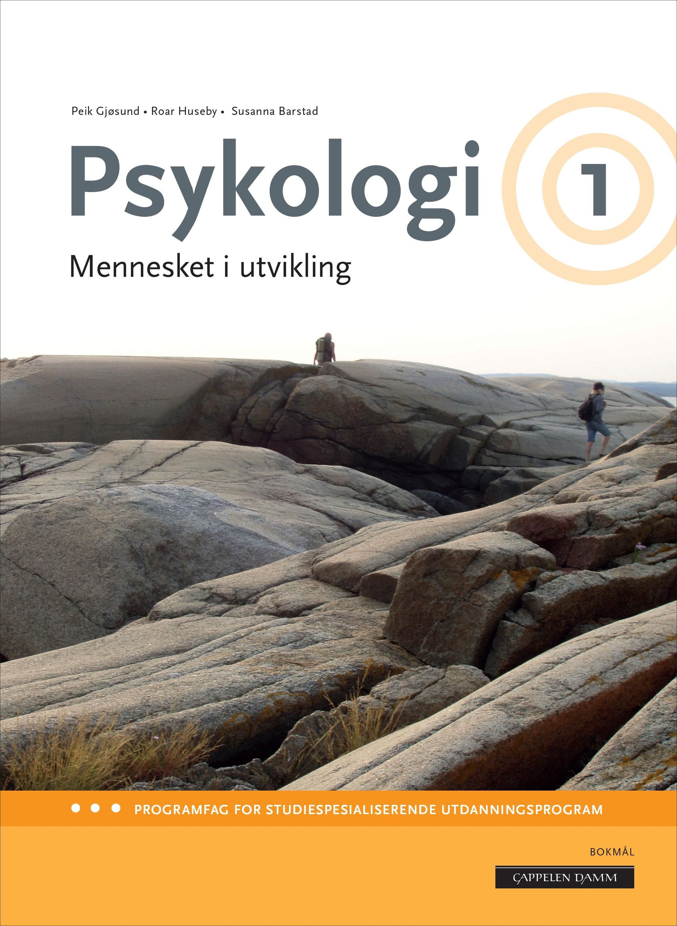 Psykologi 1 : mennesket i utvikling : programfag for studiespesialiserande utdanningsprogram