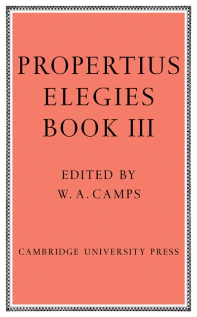 Elegies Bk 3 Camps