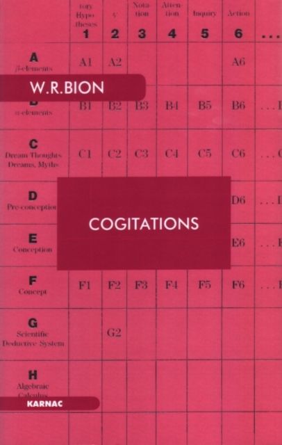 Forsidebilde av Cogitations