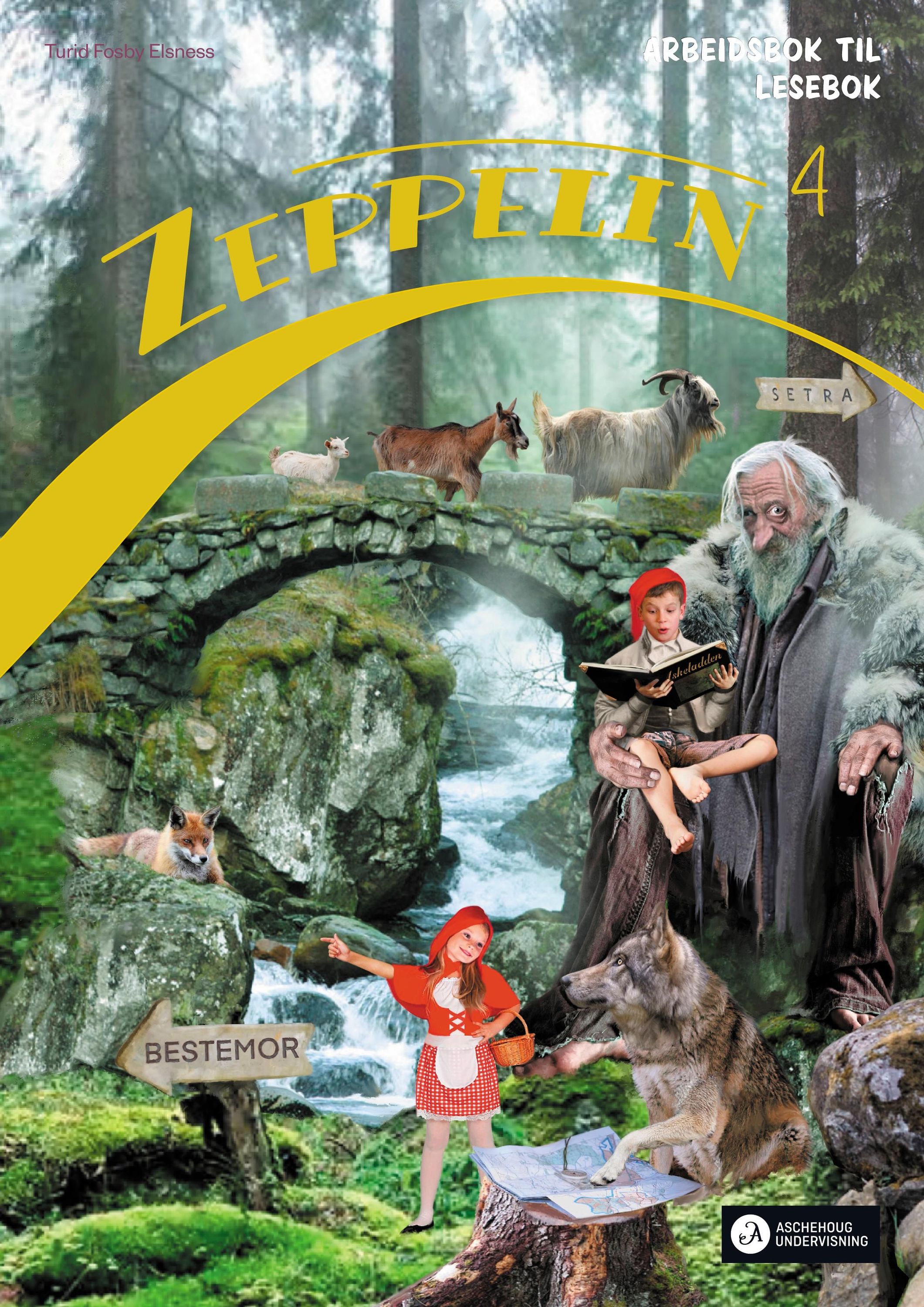 Nye Zeppelin 4 : norsk for barnetrinnet. Arbeidsbok til lesebok