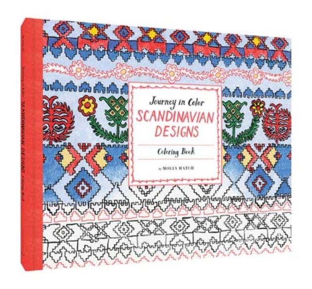 Journey in Color: Scandinavian Designs Coloring Book : Coloring Book