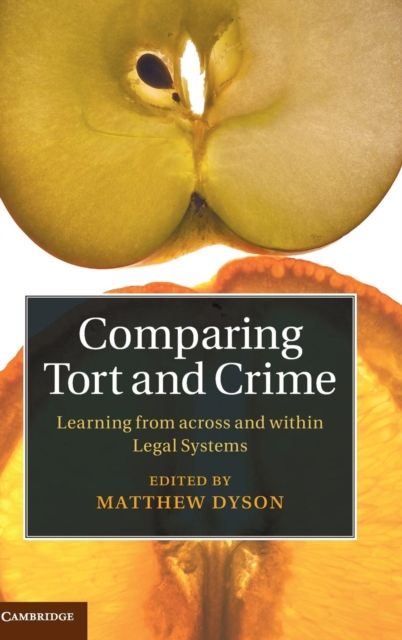 Comparing Tort and Crime : Learning from across and within Legal Systems