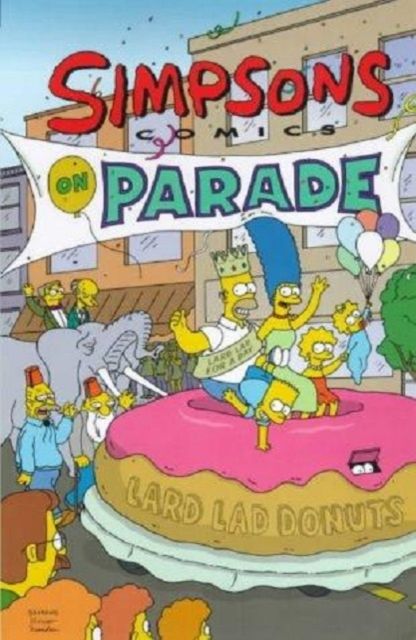 Simpsons comics on parade