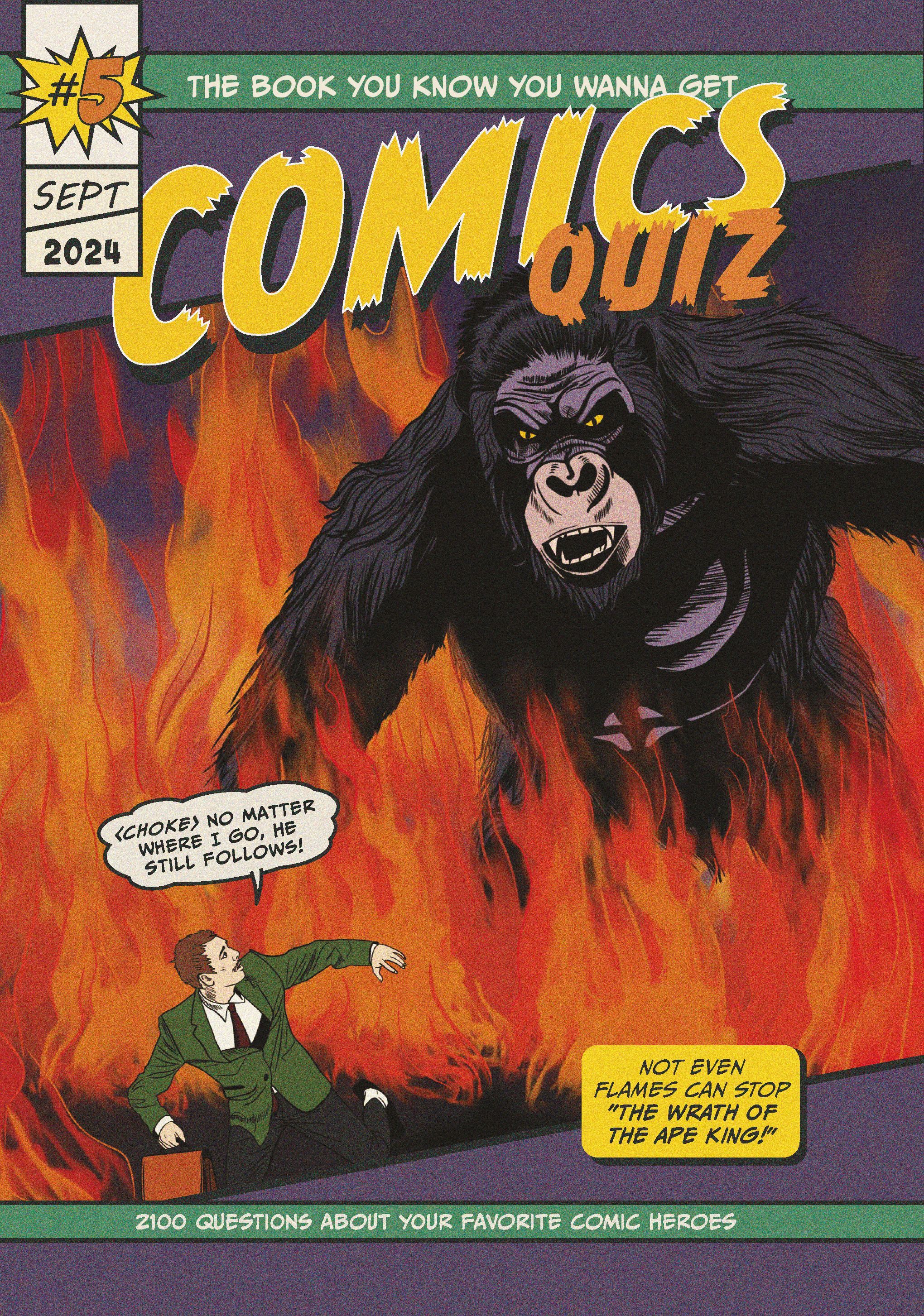 Comics quiz : 2100 questions about comics
