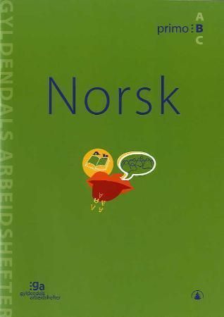 Norsk : primo B : pakke med 5 arbeidshefter og 1 fasit