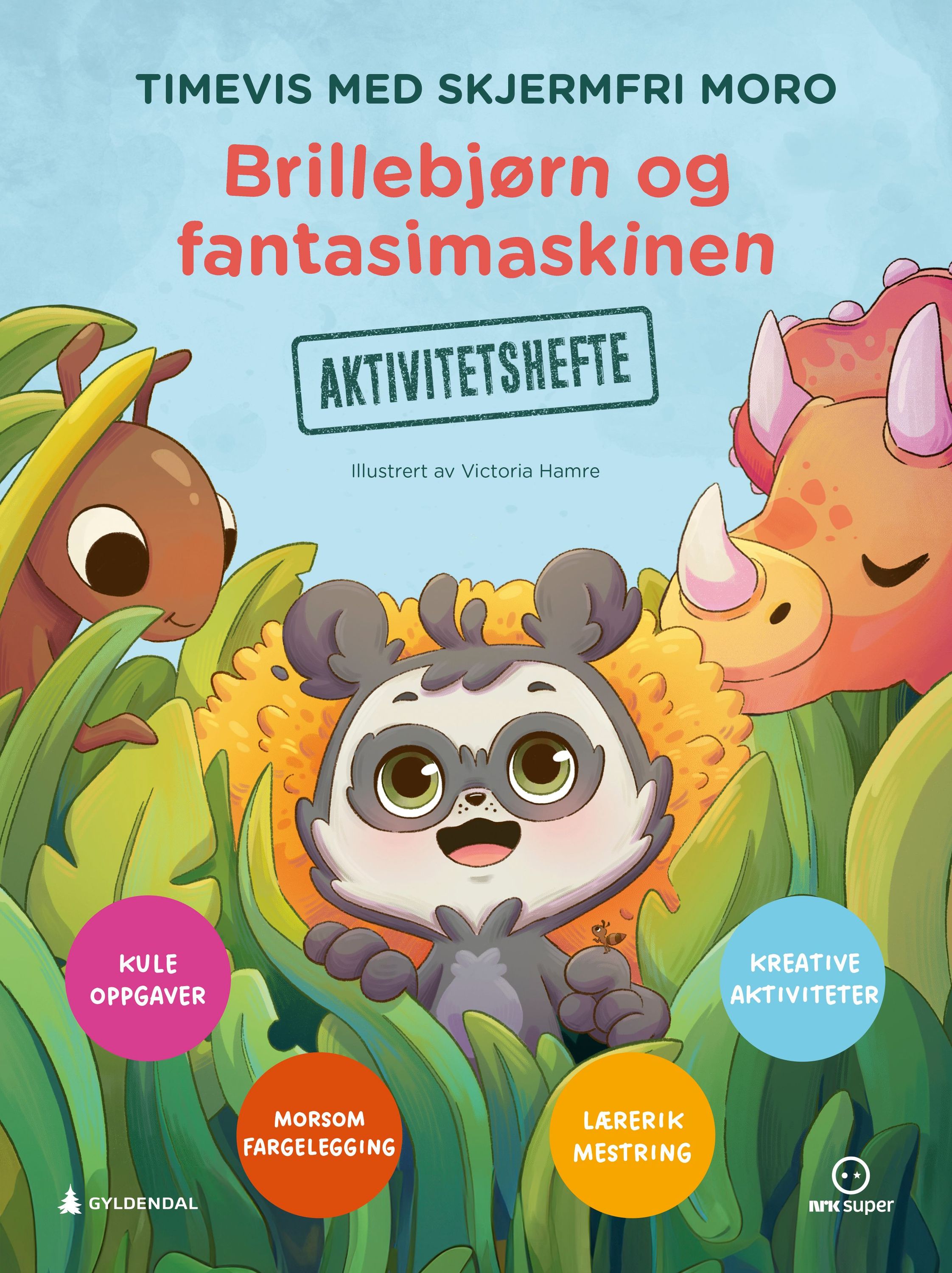 Brillebjørn og fantasimaskinen : aktivitetshefte