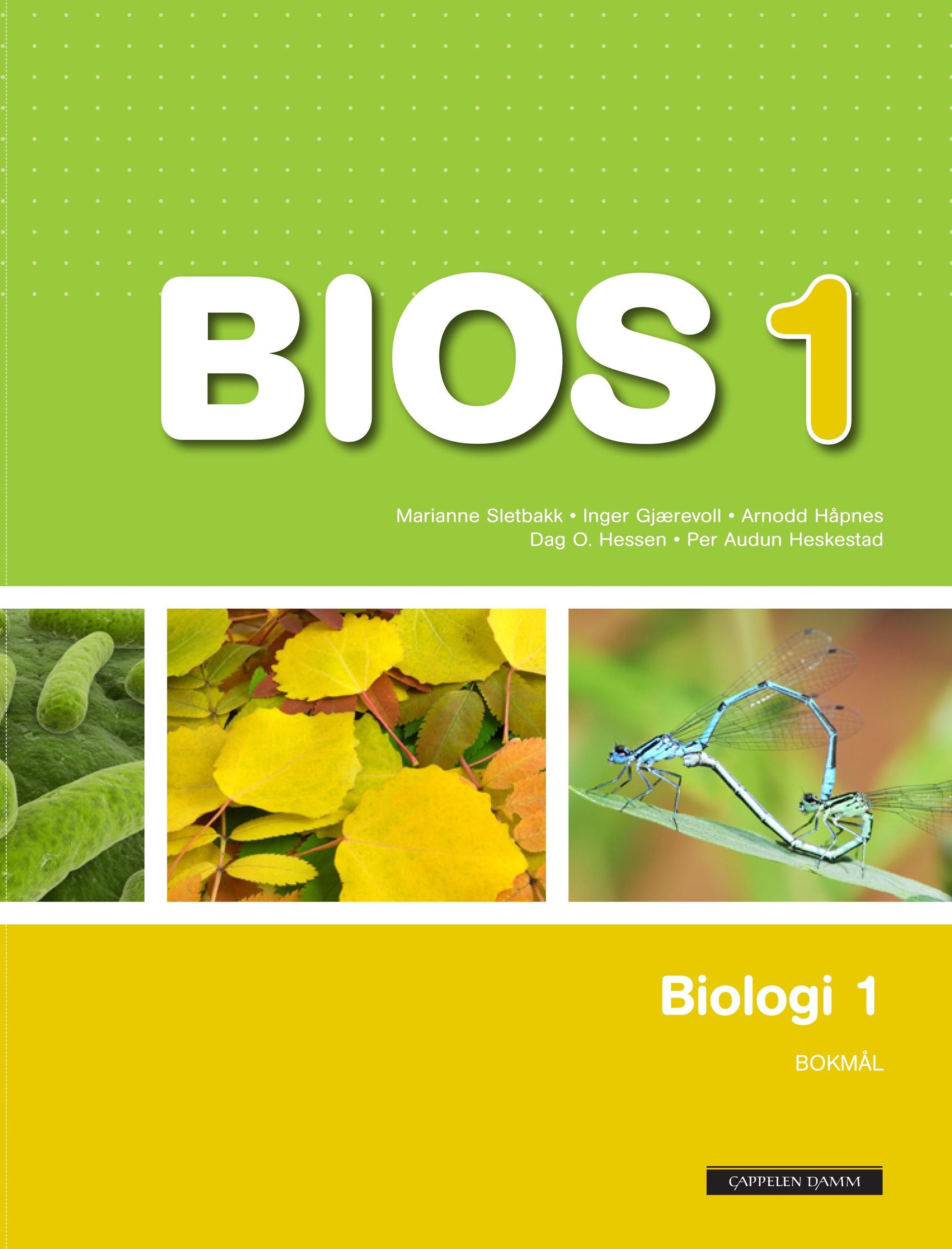 Bios 1 : biologi 1: studiespesialiserende utdanningsprogram vg2