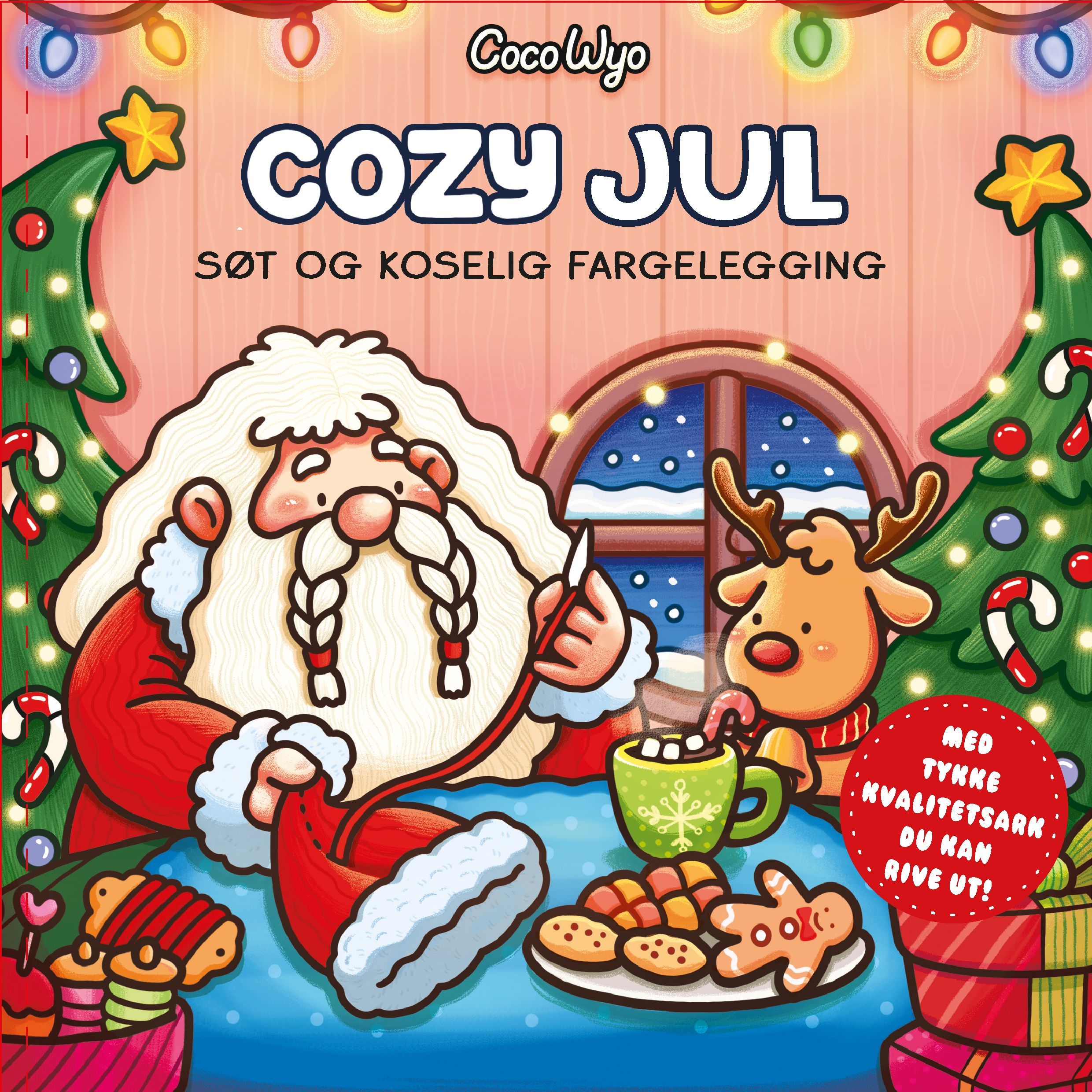 Cozy Jul : søt og koselig fargelegging