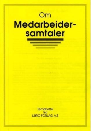 Forsidebilde av Om medarbeidersamtaler