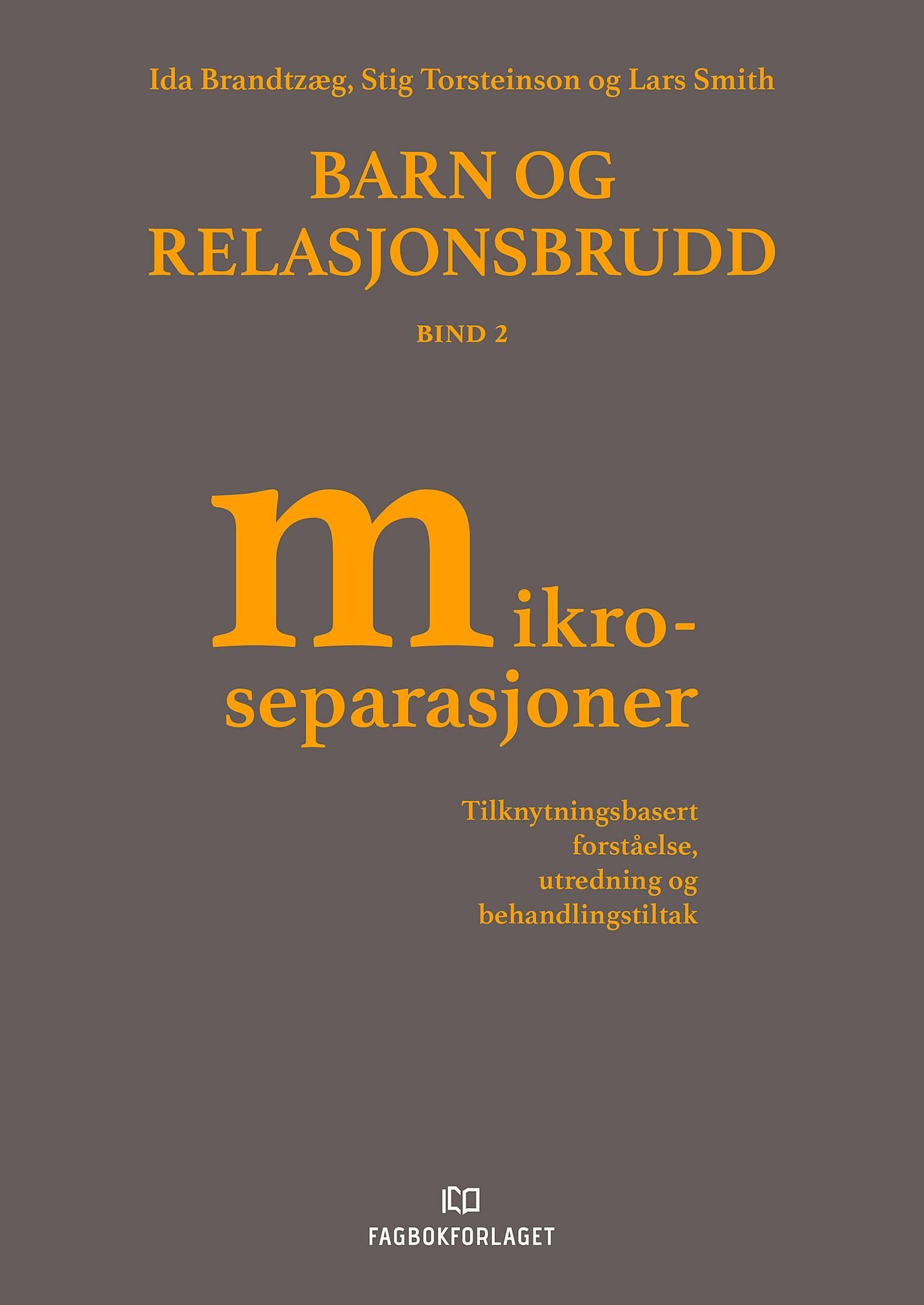 Barn og relasjonsbrudd : tilknytningsbasert forståelse, utredning og behandlingstiltak. Bind 2. Mikroseparasjoner
