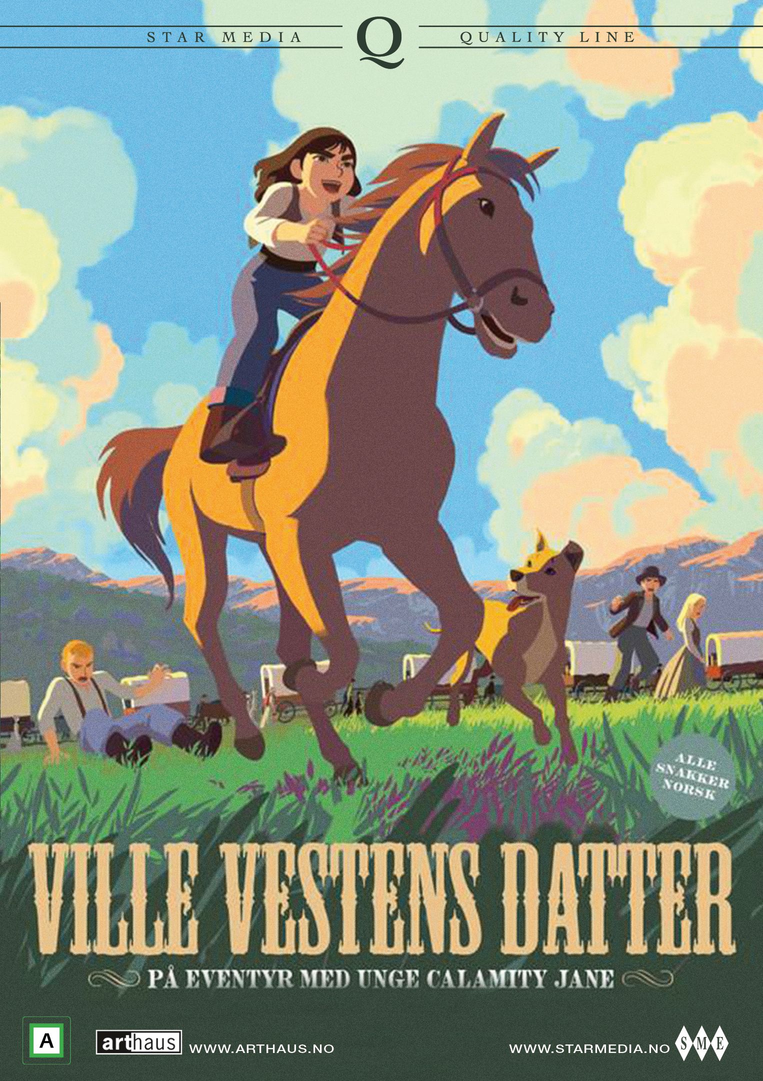 Ville Vestens datter : på eventyr med unge Calamity Jane