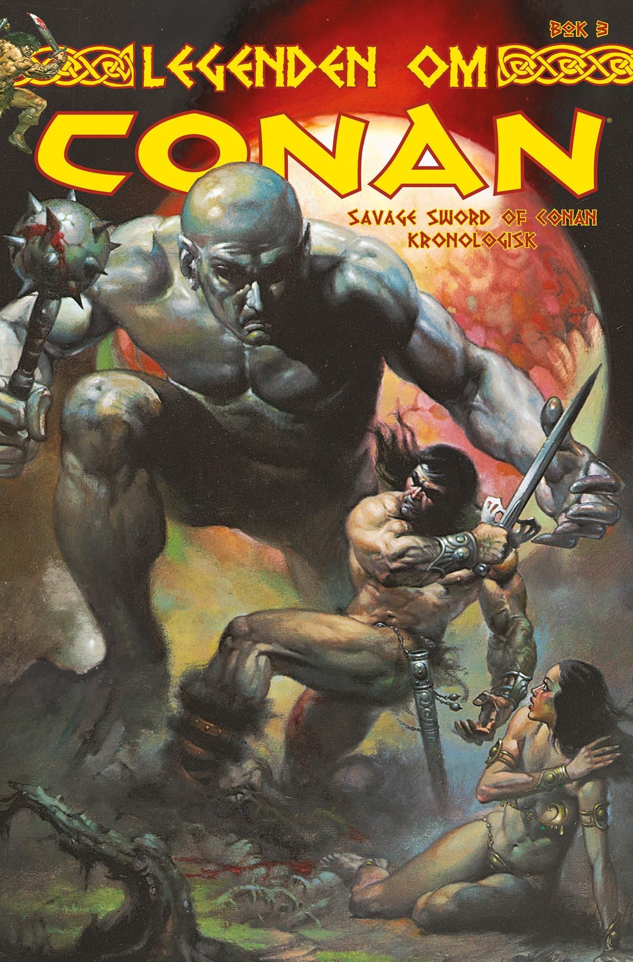 Legenden om Conan : Savage sword of Conan kronologisk. Bok 3
