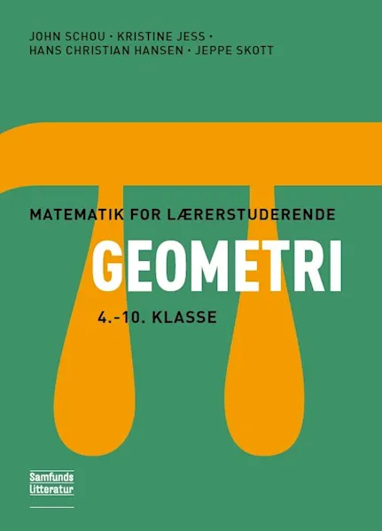 Forsidebilde av Matematik for lærerstuderende - Geometri