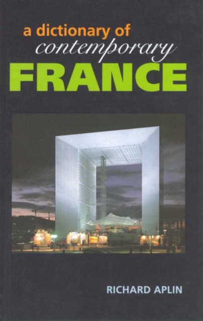 Forsidebilde av Dictionary of Contemporary France