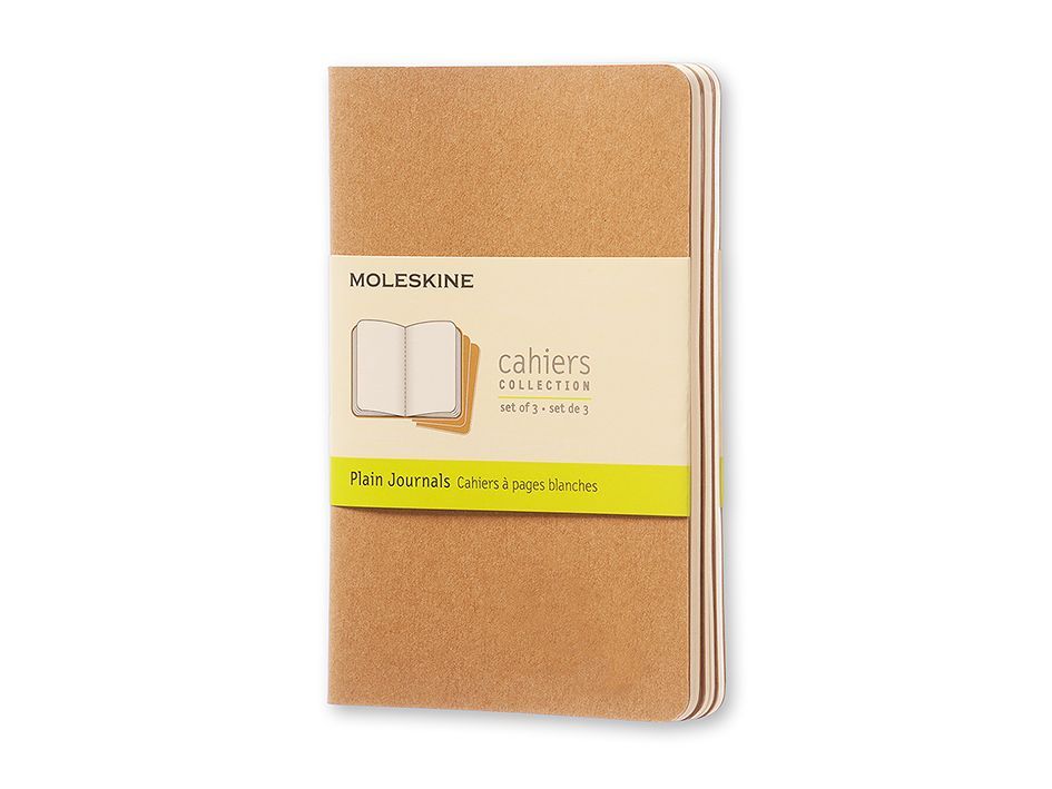 Moleskine Notatbok Blank Kraft Brun (3)