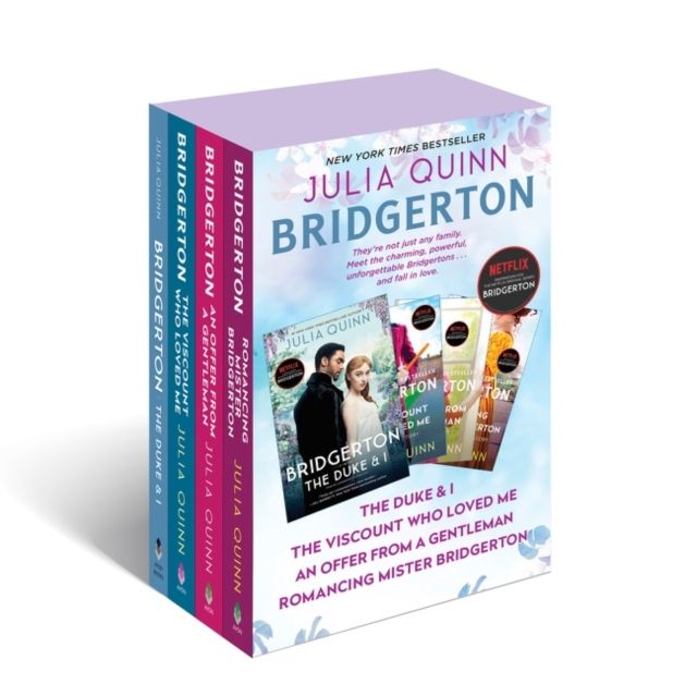 Bridgerton Boxed Set 1-4 : The Duke and I/The Viscount Who Loved Me/An Offer from a Gentleman/Romancing Mister Bridgerton